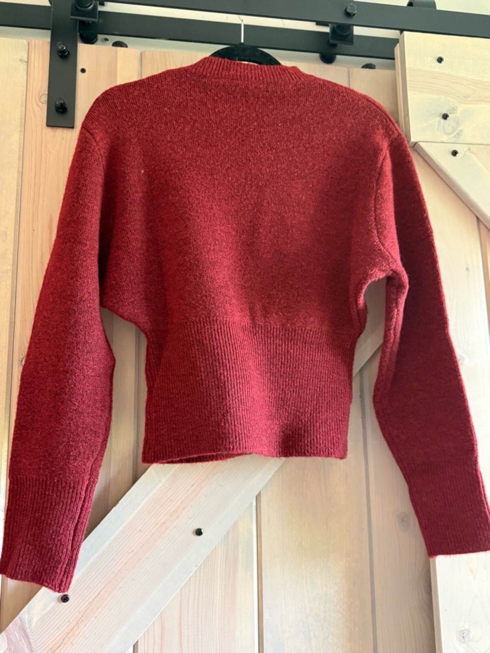 NWOT Commense Half Zip Fuzzy Sweater - Picture 7 of 8